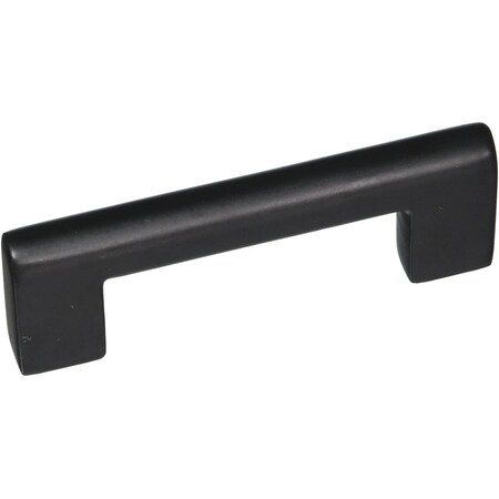 Patioplus 3 in. Center to Center Trail Cabinet Pull, Flat Black PA2063882
